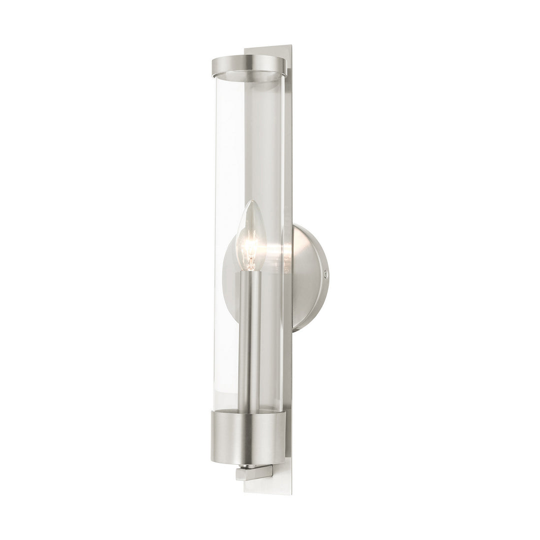 Livex Castleton 10142-91 Wall Sconce Light - Brushed Nickel