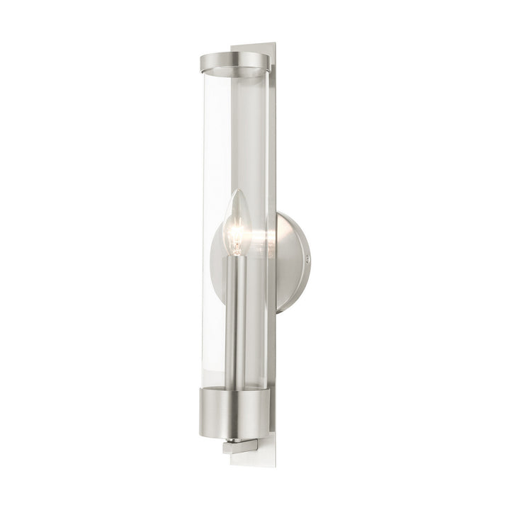 Livex Castleton 10142-91 Wall Sconce Light - Brushed Nickel