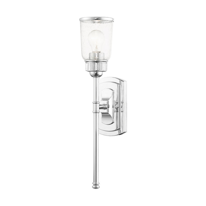 Livex Lawrenceville 10511-05 Wall Sconce Light - Polished Chrome
