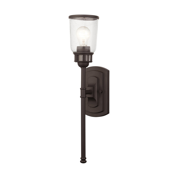 Livex Lawrenceville 10511-07 Wall Sconce Light - Bronze