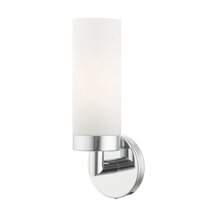 Livex Aero 15071-05 Wall Sconce Light - Polished Chrome