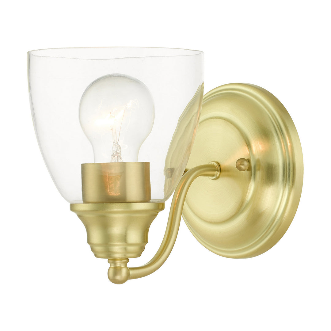 Livex Montgomery 15131-12 Wall Sconce Light - Satin Brass