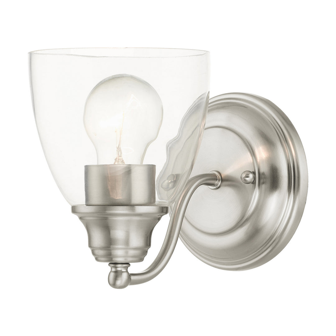 Livex Montgomery 15131-91 Wall Sconce Light - Brushed Nickel