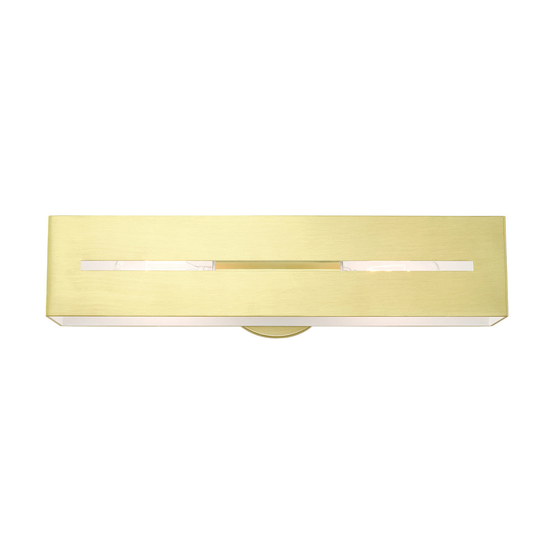 Livex Soma 16682-12 Bath Vanity Light 18 in. wide - Satin Brass