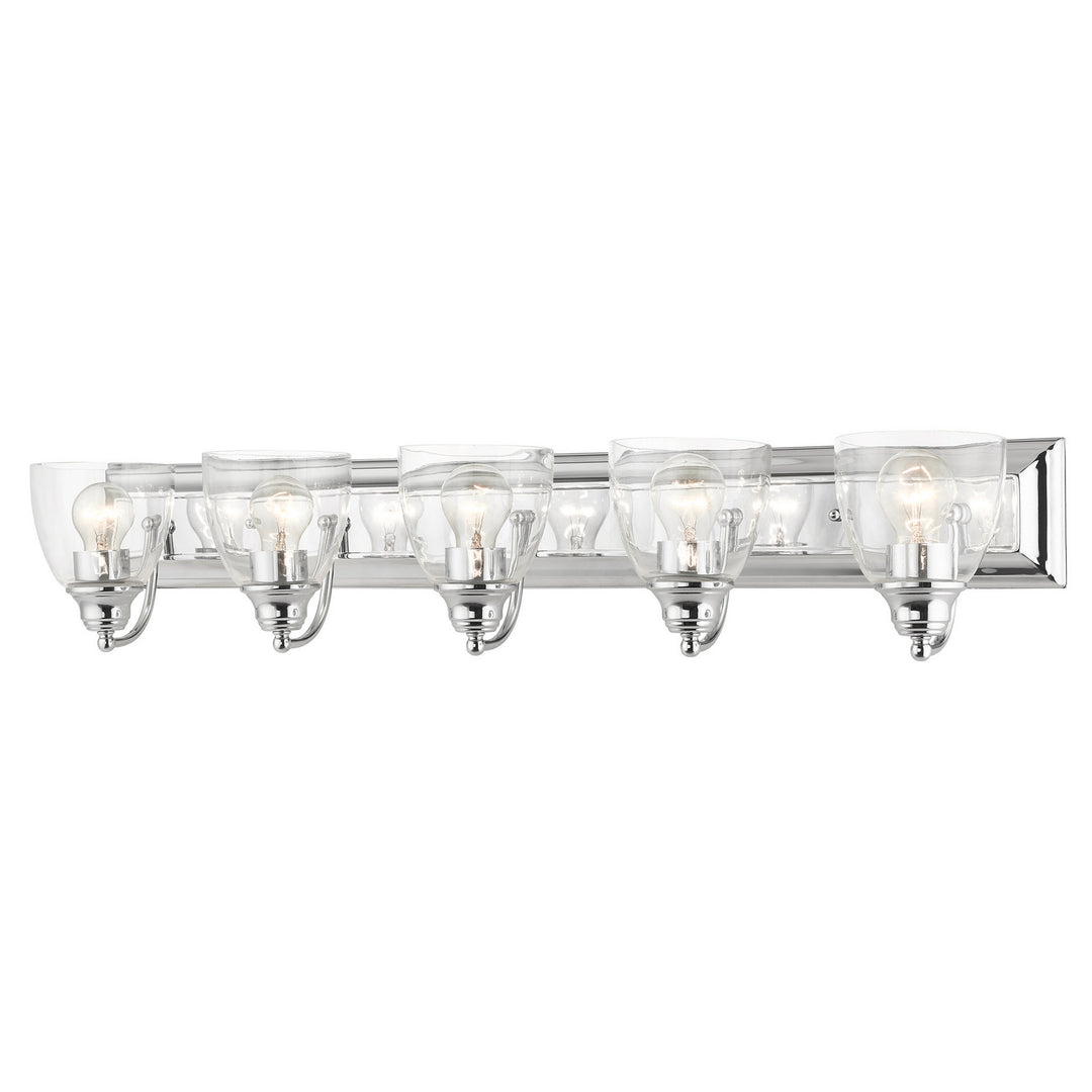 Livex Birmingham 17075-05 Bath Vanity Light 36 in. wide - Polished Chrome