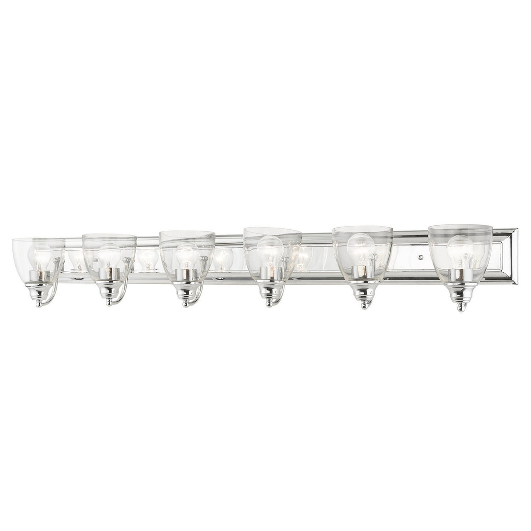 Livex Birmingham 17076-05 Bath Vanity Light 48 in. wide - Polished Chrome