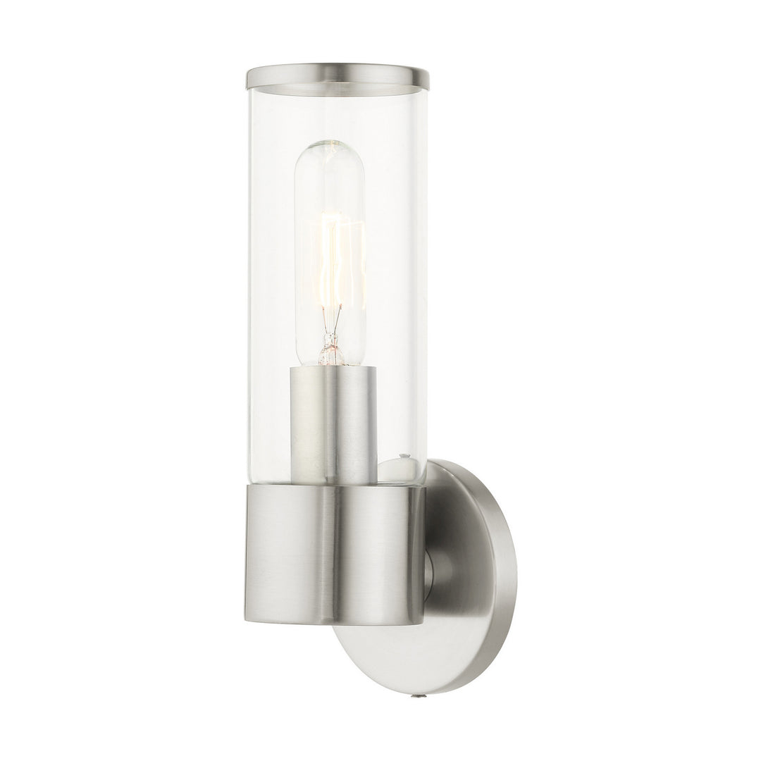 Livex Banca 17281-91 Wall Sconce Light - Brushed Nickel