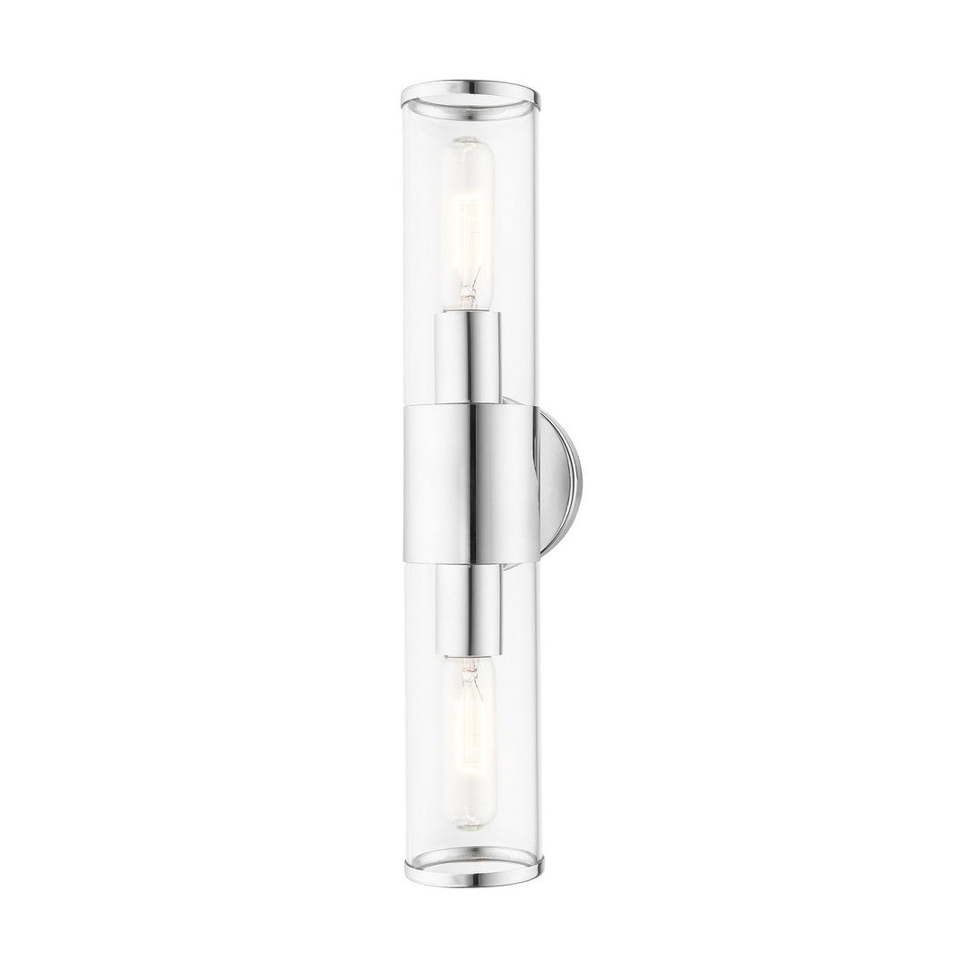 Livex Banca 17282-05 Bath Vanity Light 5 in. wide - Polished Chrome