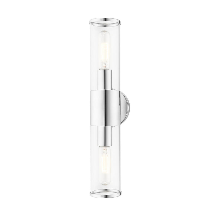 Livex Banca 17282-05 Bath Vanity Light 5 in. wide - Polished Chrome