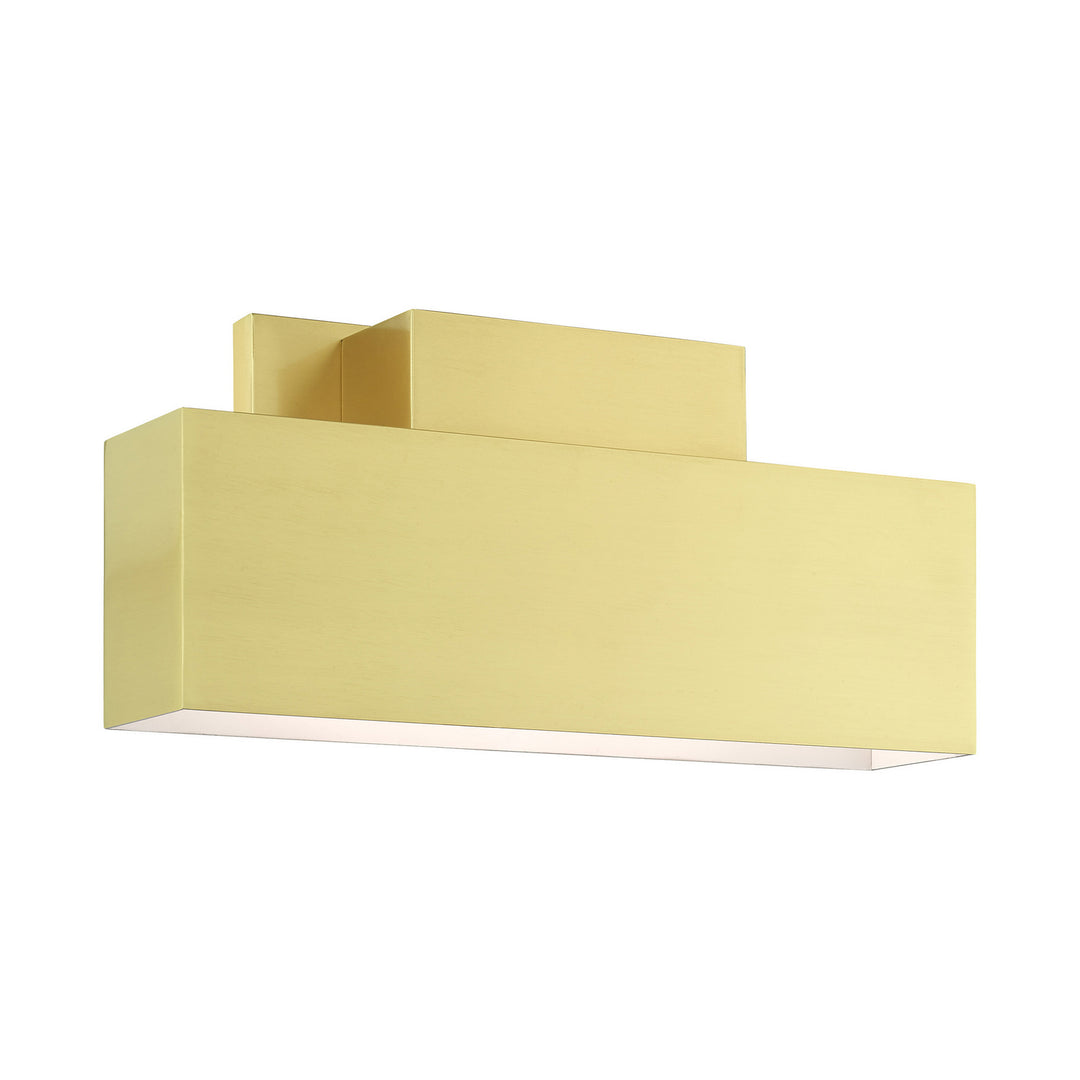 Livex Lighting 22424-12  Lynx Outdoor Satin Brass