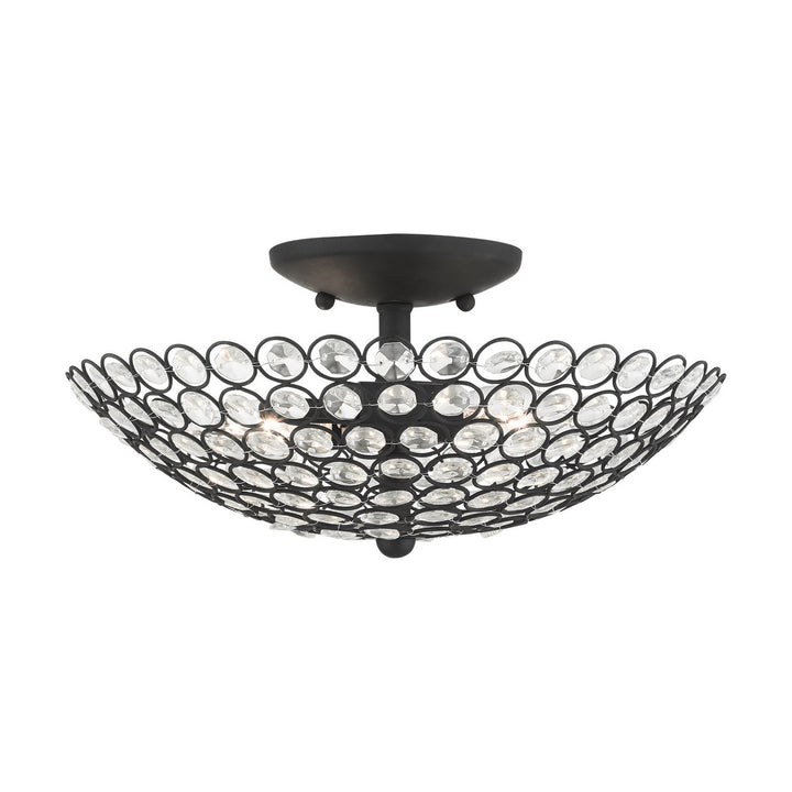 Livex Cassandra 40443-04 Ceiling Light - Black