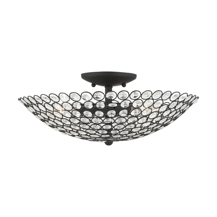 Livex Cassandra 40446-04 Ceiling Light - Black