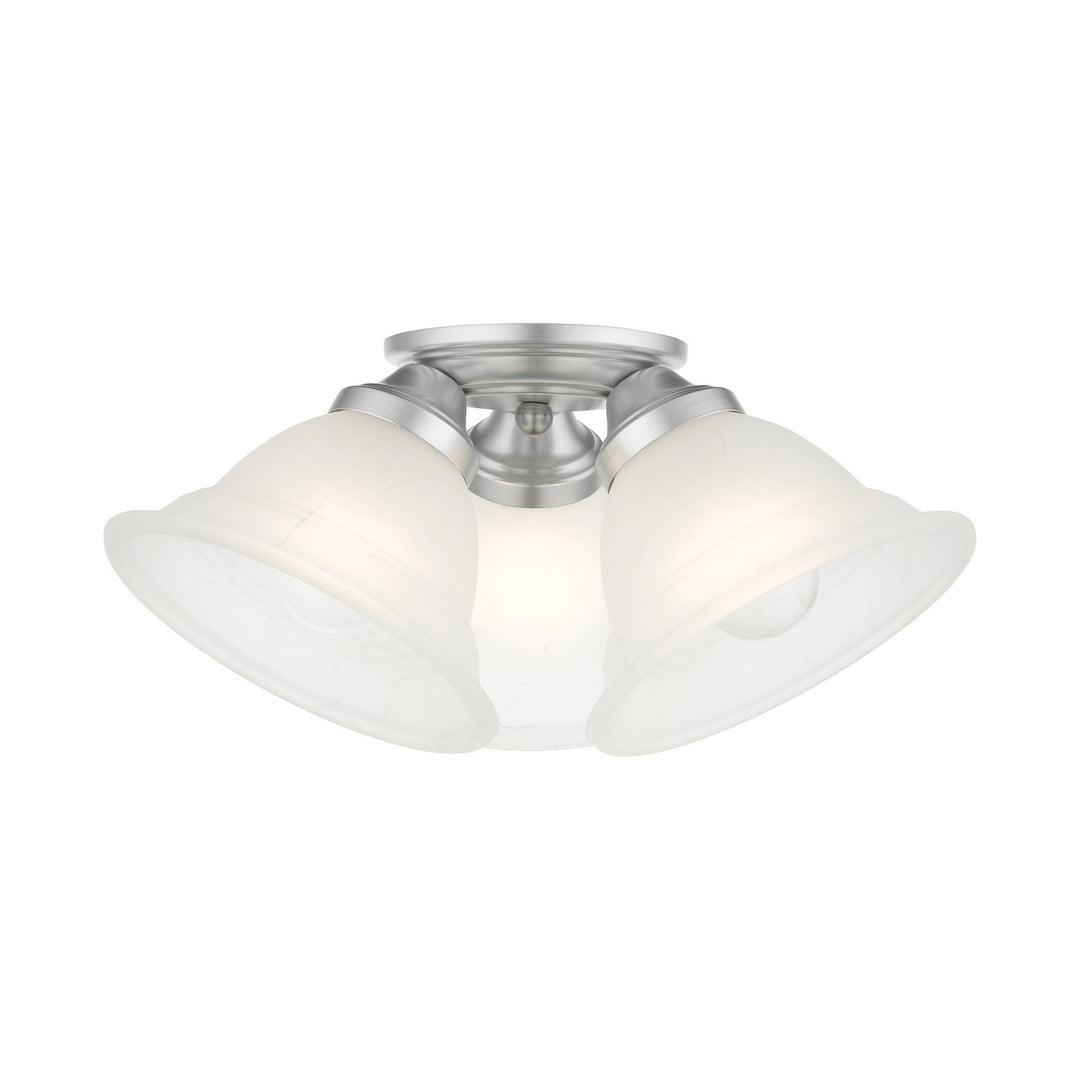 Livex Wynnewood 40727-81 Ceiling Light - Painted Satin Nickel