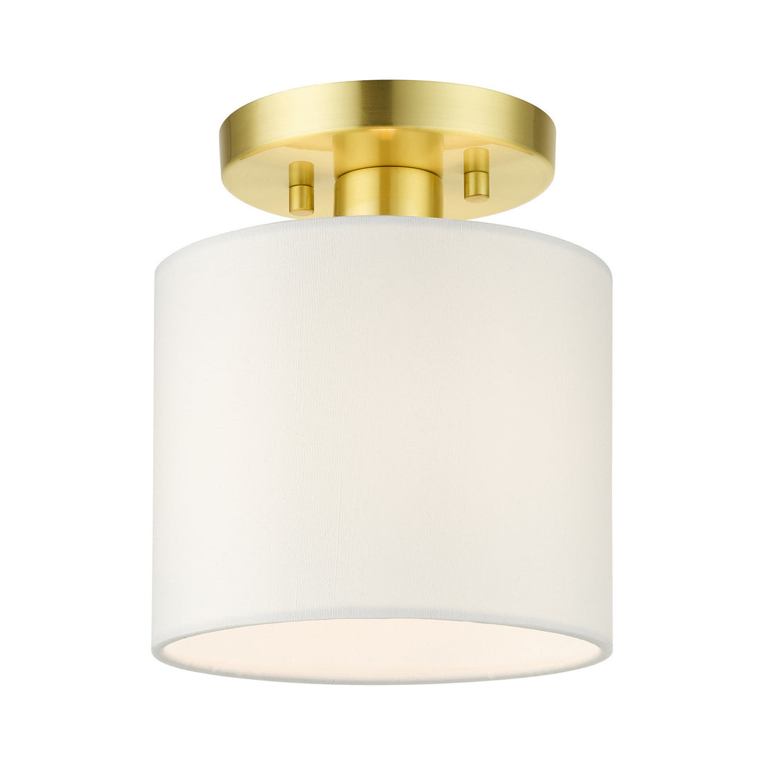 Livex Meridian 41094-12 Ceiling Light - Satin Brass