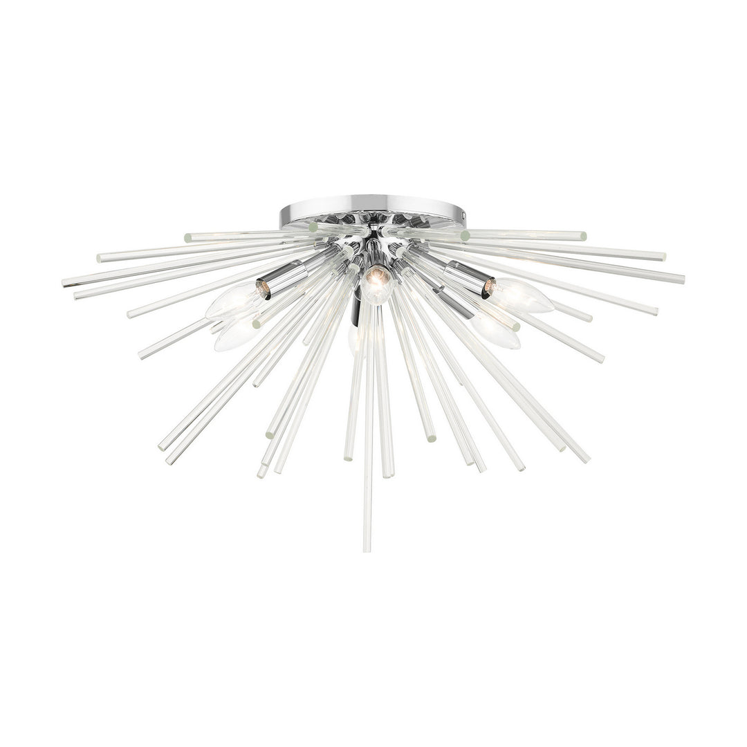 Livex Utopia 41251-05 Ceiling Light - Polished Chrome