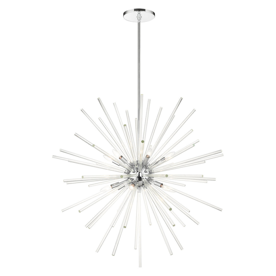 Livex Utopia 41259-05 Chandelier Light - Polished Chrome