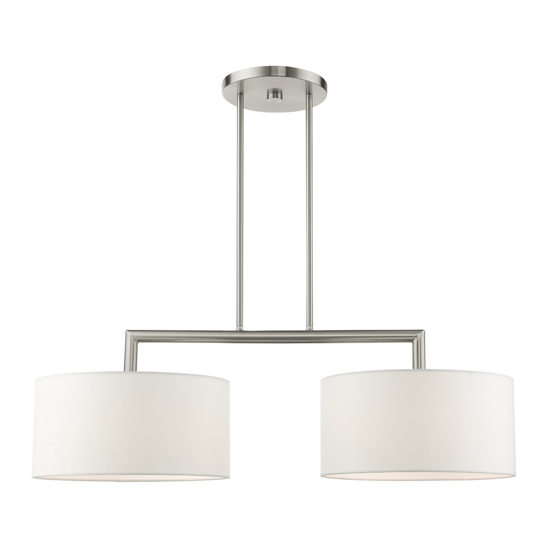 Livex Meridian 45492-91 Pendant Light - Brushed Nickel