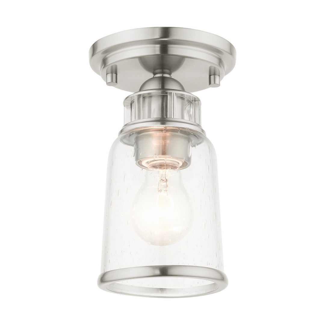 Livex Lawrenceville 45501-91 Ceiling Light - Brushed Nickel