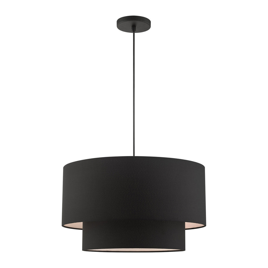 Livex Bainbridge 45668-04 Pendant Light - Black