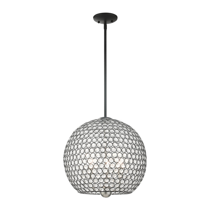 Livex Cassandra 45723-04 Pendant Light - Black