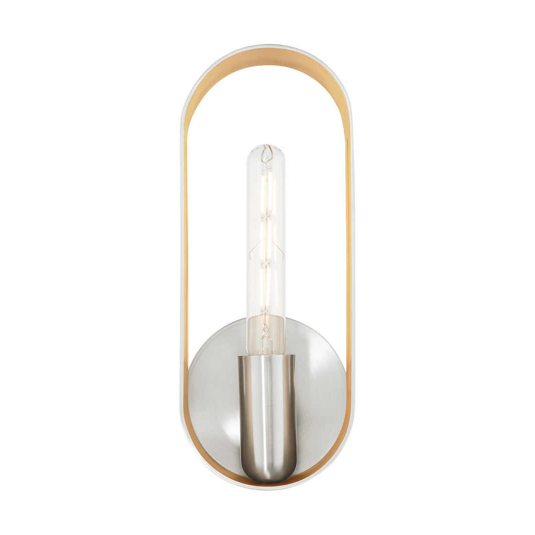 Livex Ravena 45762-91 Wall Sconce Light - Brushed Nickel