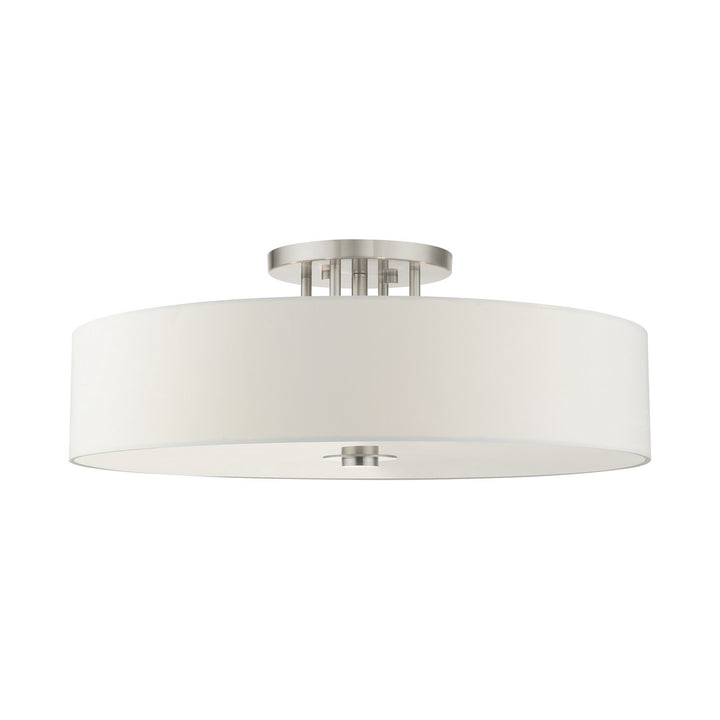 Livex Meridian 45798-91 Ceiling Light - Brushed Nickel