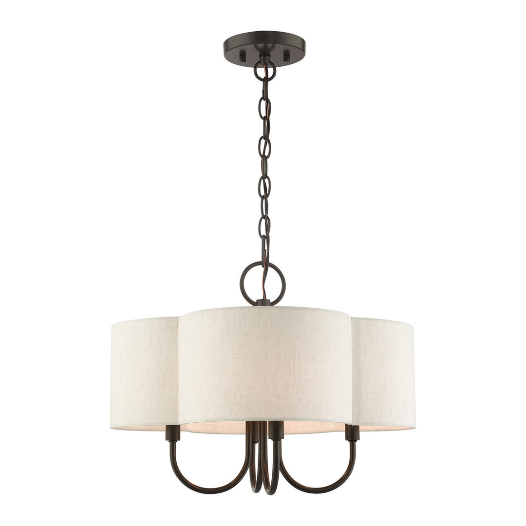 Livex Solstice 45806-92 Chandelier Light - English Bronze