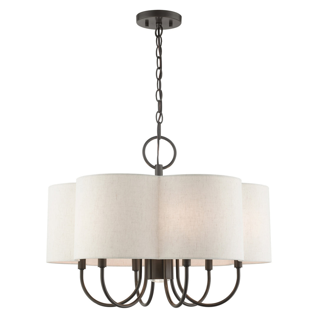 Livex Solstice 45807-92 Chandelier Light - English Bronze