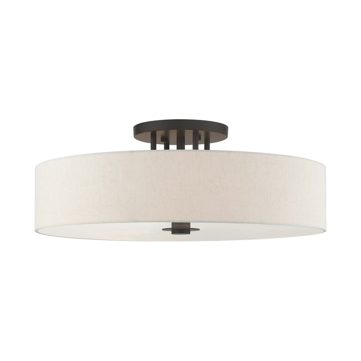 Livex Monroe 45848-92 Ceiling Light - English Bronze