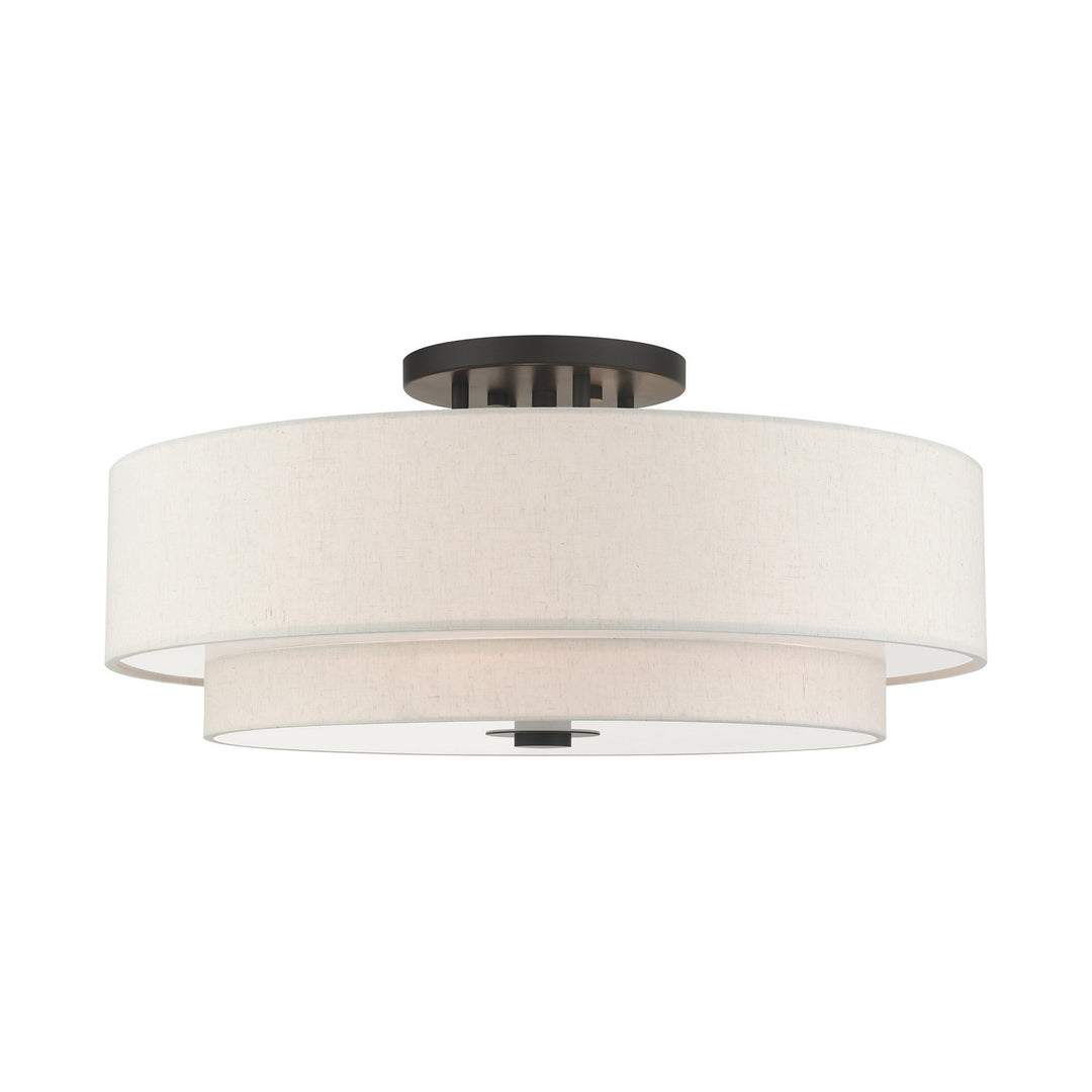 Livex Monroe 45849-92 Ceiling Light - English Bronze