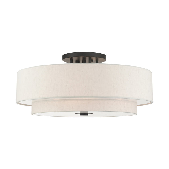 Livex Monroe 45849-92 Ceiling Light - English Bronze