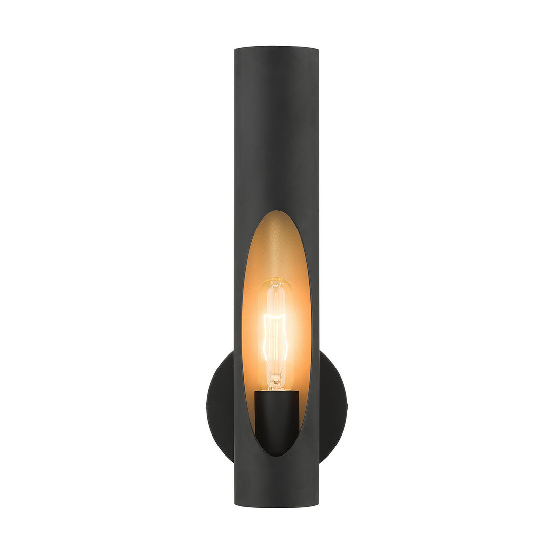 Livex Novato 45891-04 Wall Sconce Light - Black