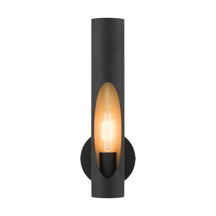 Livex Novato 45891-04 Wall Sconce Light - Black