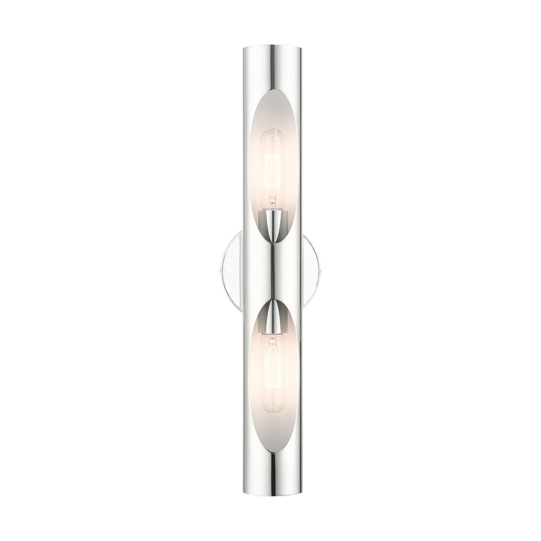 Livex Novato 45892-05 Wall Sconce Light - Polished Chrome