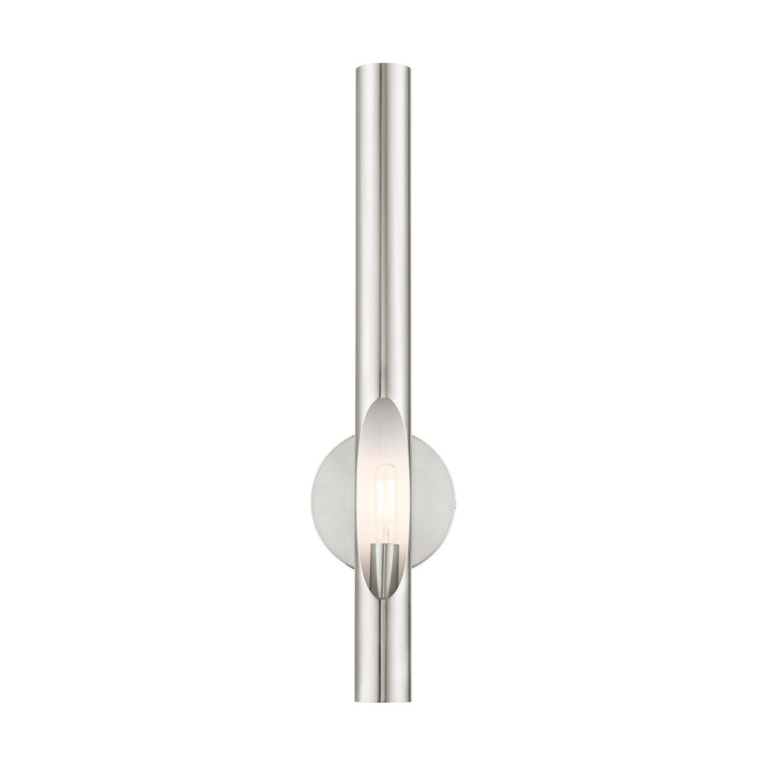 Livex Acra 45911-91 Wall Sconce Light - Brushed Nickel