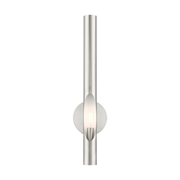 Livex Acra 45911-91 Wall Sconce Light - Brushed Nickel