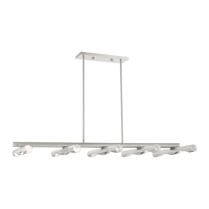 Livex Acra 45918-91 Pendant Light - Brushed Nickel