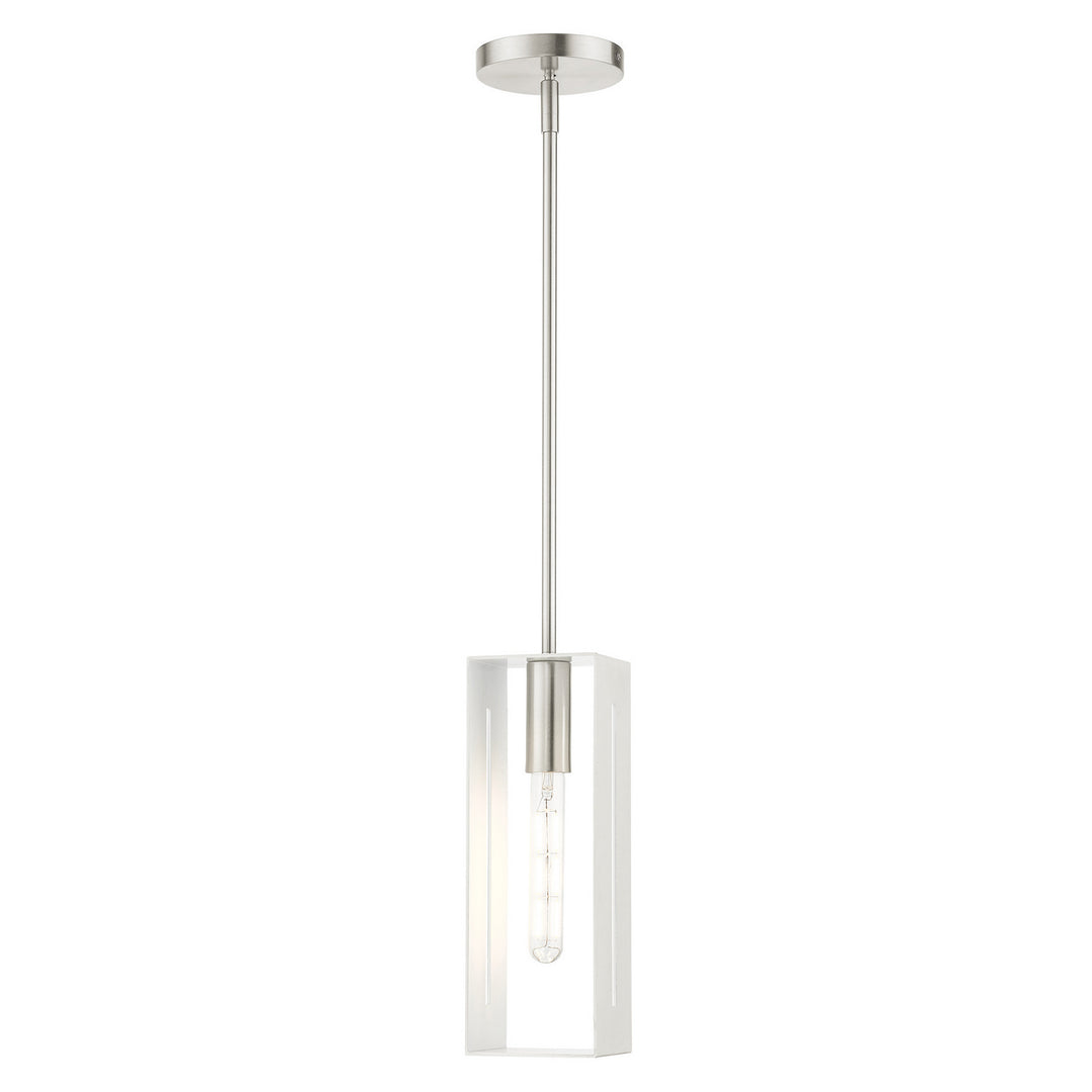 Livex Soma 45951-91 Pendant Light - Brushed Nickel