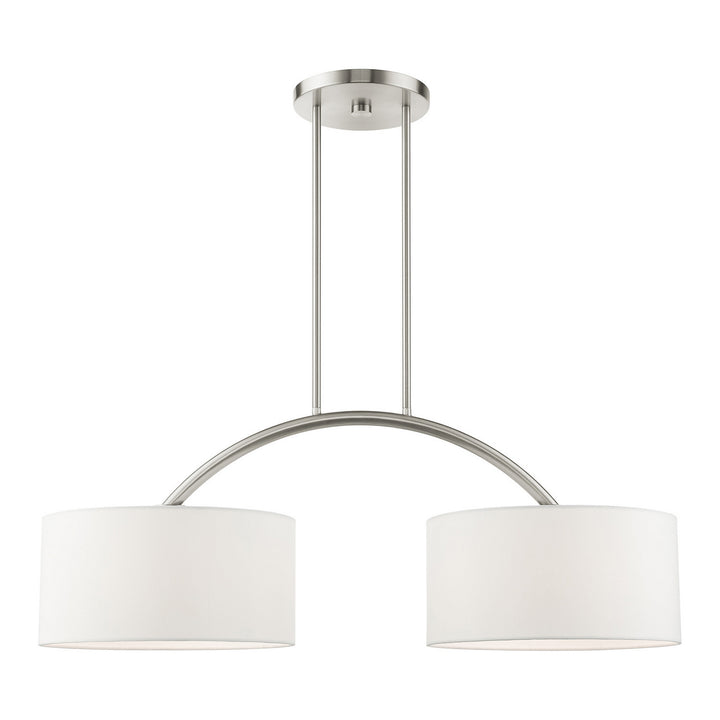 Livex Meridian 45982-91 Pendant Light - Brushed Nickel