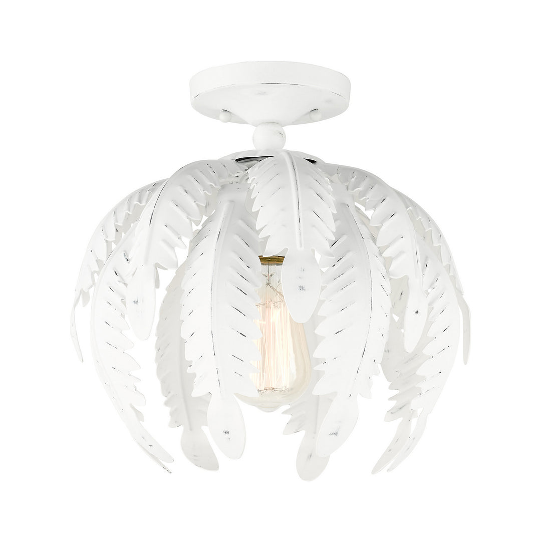 Livex Acanthus 46231-60 Ceiling Light - Antique White