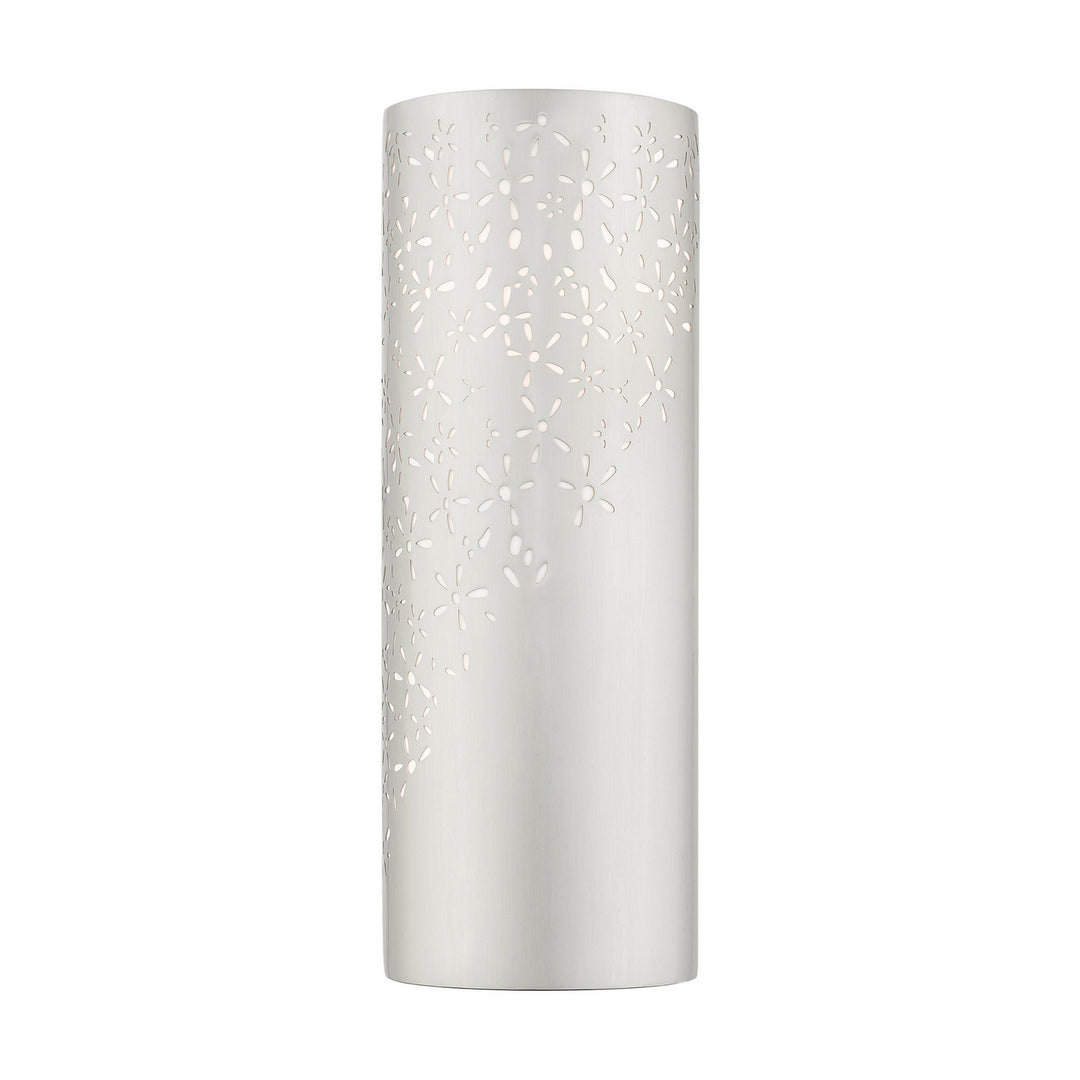 Livex Noria 46251-91 Wall Sconce Light - Brushed Nickel