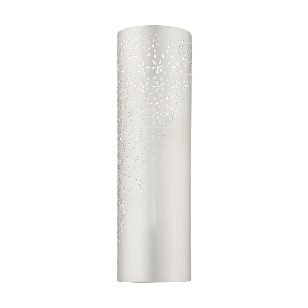 Livex Noria 46252-91 Wall Sconce Light - Brushed Nickel