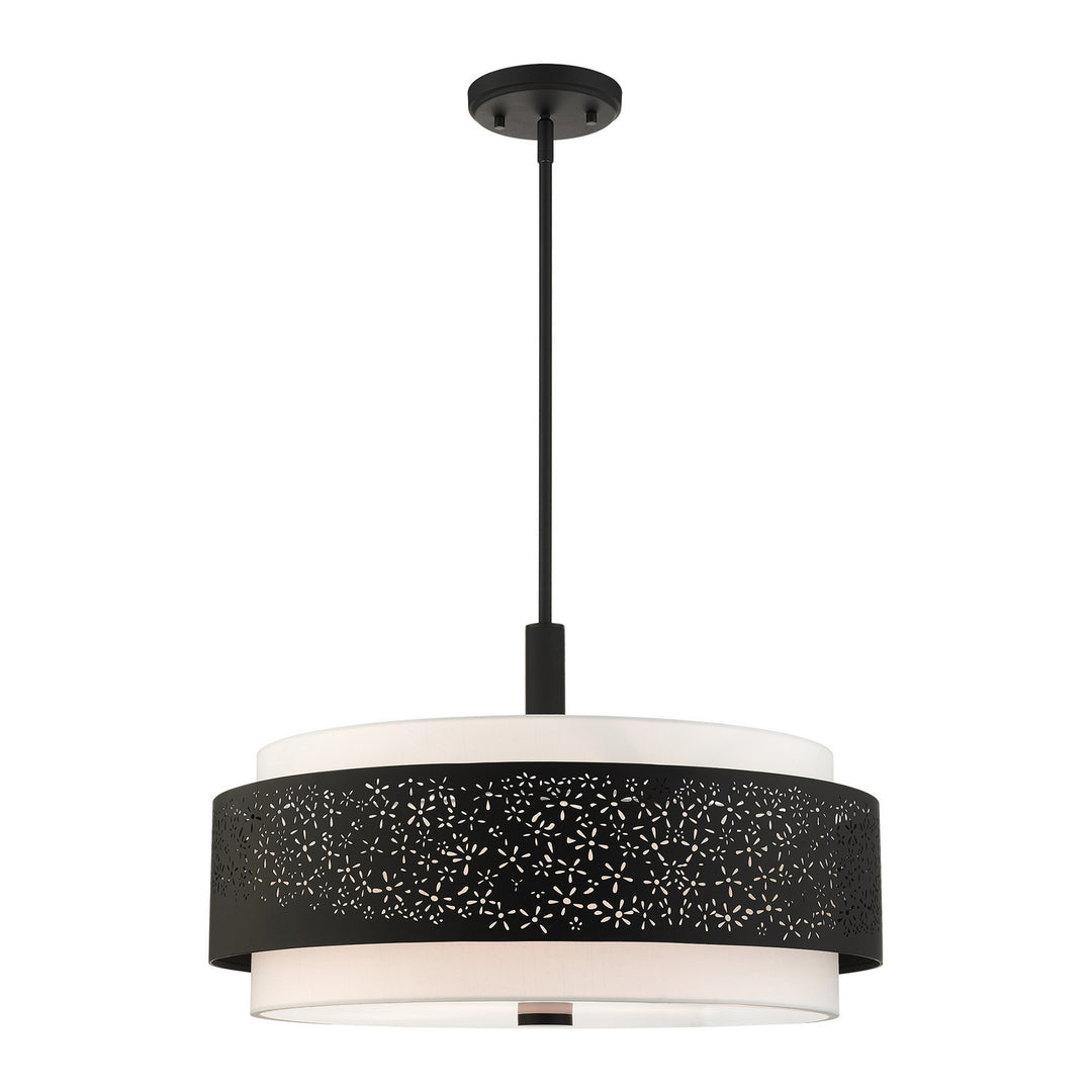 Livex Noria 46255-04 Pendant Light - Black