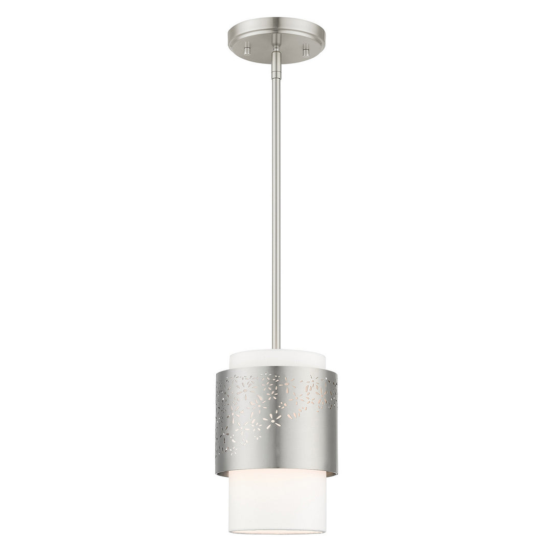 Livex Noria 46259-91 Pendant Light - Brushed Nickel