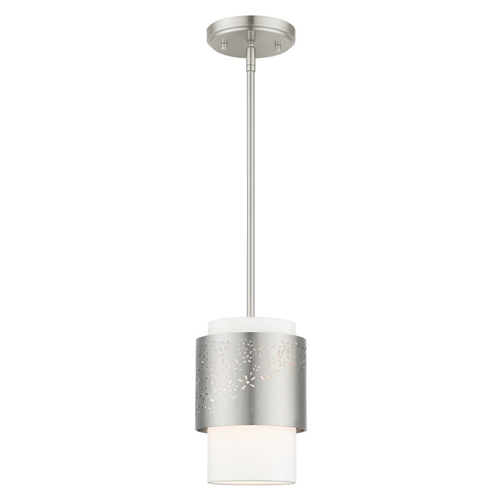 Livex Noria 46259-91 Pendant Light - Brushed Nickel