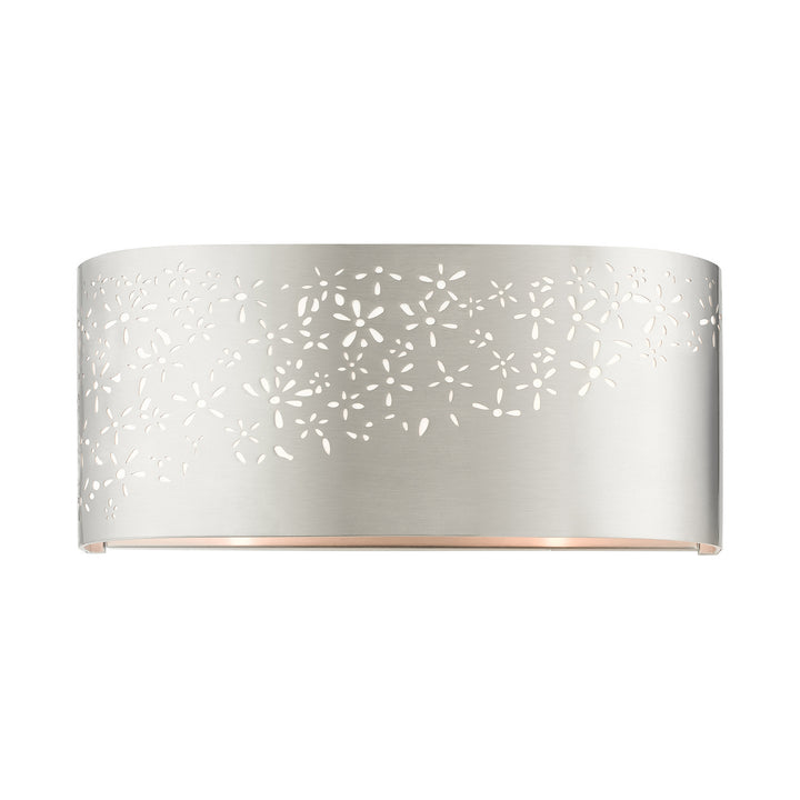 Livex Noria 46261-91 Wall Sconce Light - Brushed Nickel