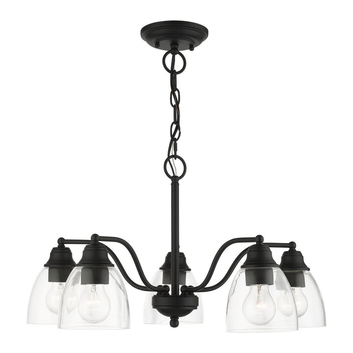 Livex Montgomery 46335-04 Chandelier Light - Black