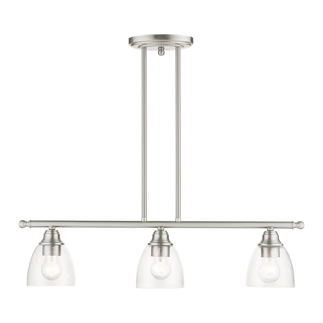 Livex Montgomery 46337-91 Pendant Light - Brushed Nickel