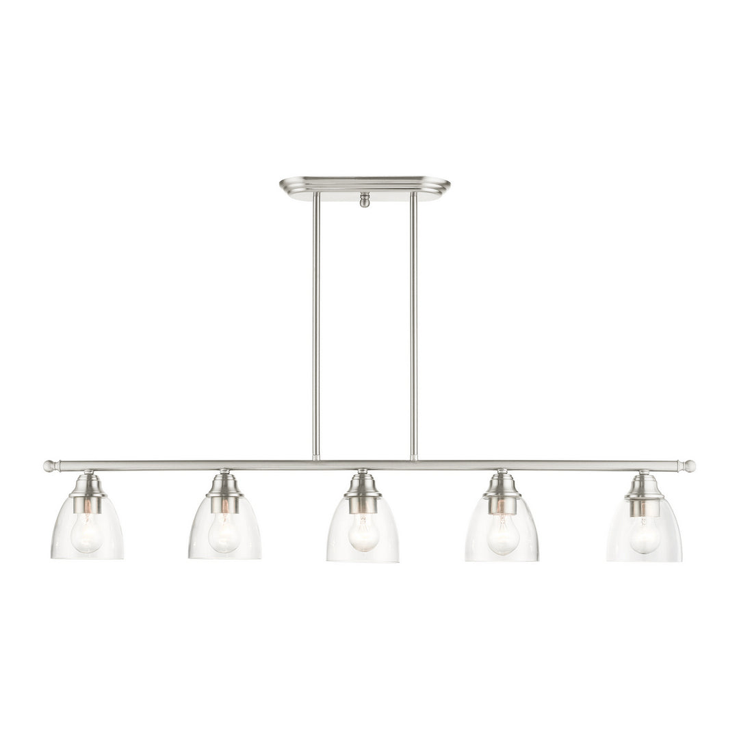 Livex Montgomery 46338-91 Pendant Light - Brushed Nickel
