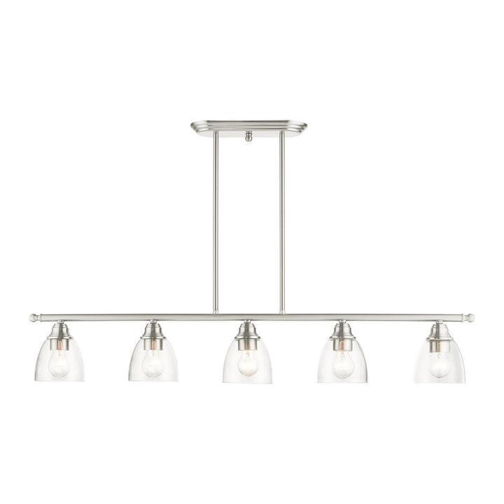 Livex Montgomery 46338-91 Pendant Light - Brushed Nickel